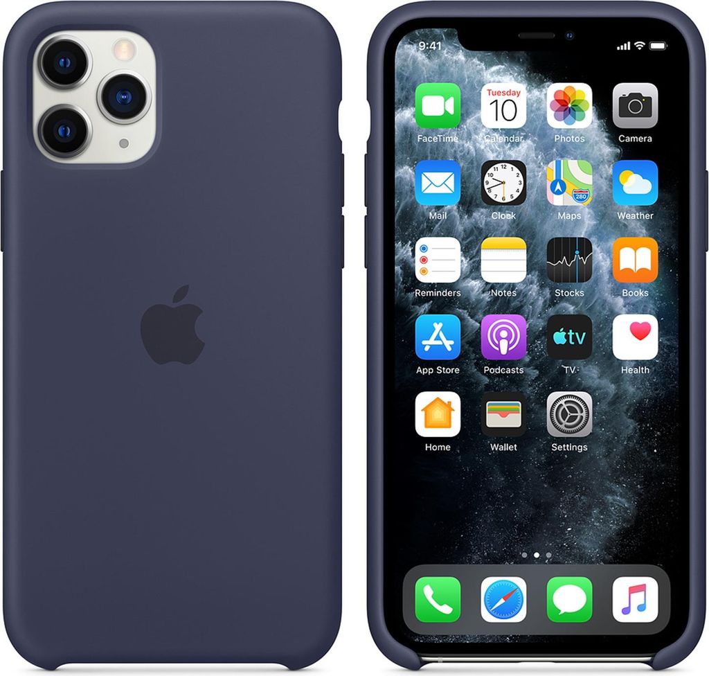 Oryginalne silikonowe etui Apple iPhone 11 Pro 5,8" Zdjęcie produktu 