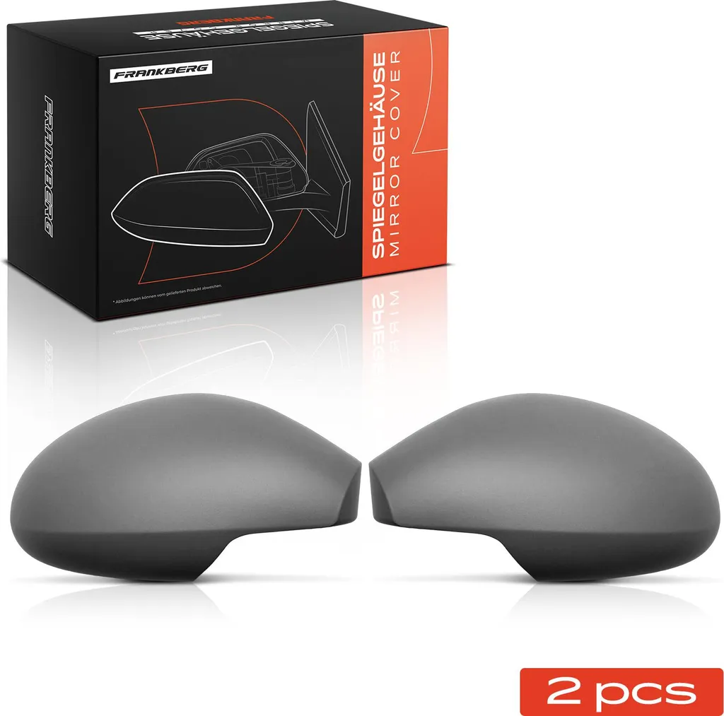 Cache Rétroviseur Noir Résistant pour Seat Altea 5P1 et Cordoba 6L2