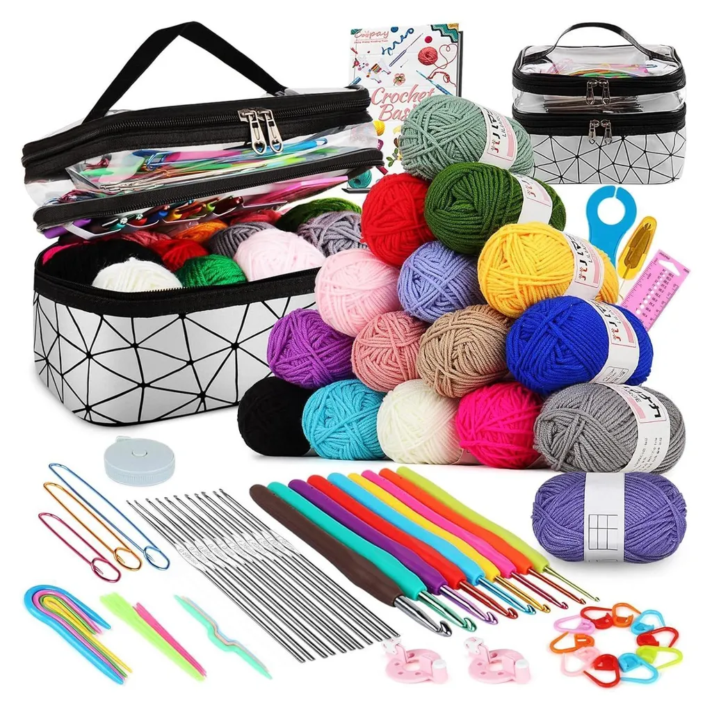 Matériel de Crochet Complet pour Apprendre et Créer ses Amigurumis DIY
