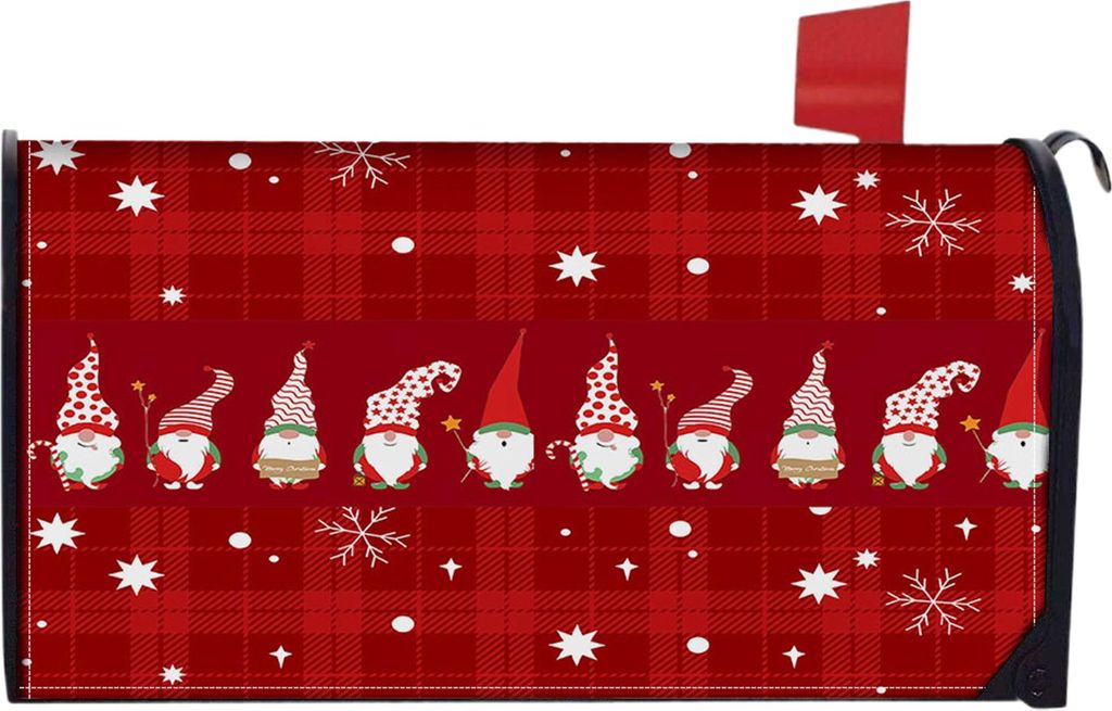 Magnetische Briefkastenabdeckung für den Winter, Standardgröße 18 x 21 Zoll, Briefkastenabdeckung mit Weihnachtsmotiv, Feiertagspost, Briefkaste...