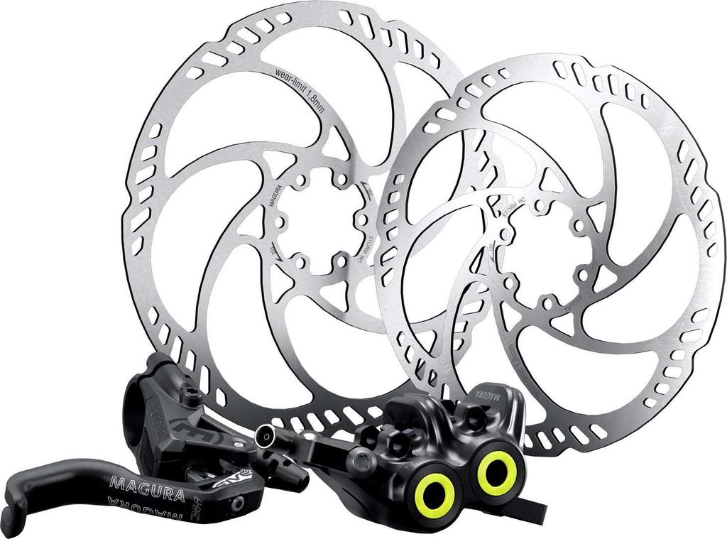 Magura mt5 pro disc brake set + storm hc 203 180