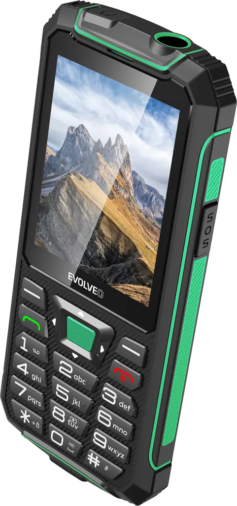 Téléphone de Chantier Evolveo Strongphone W4 Mobile Incassable et Étanche