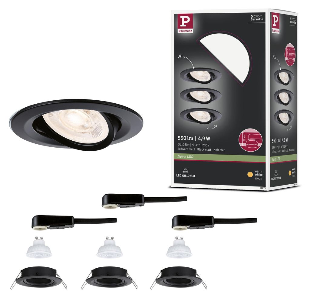 Paulmann LED Einbauleuchte Nova