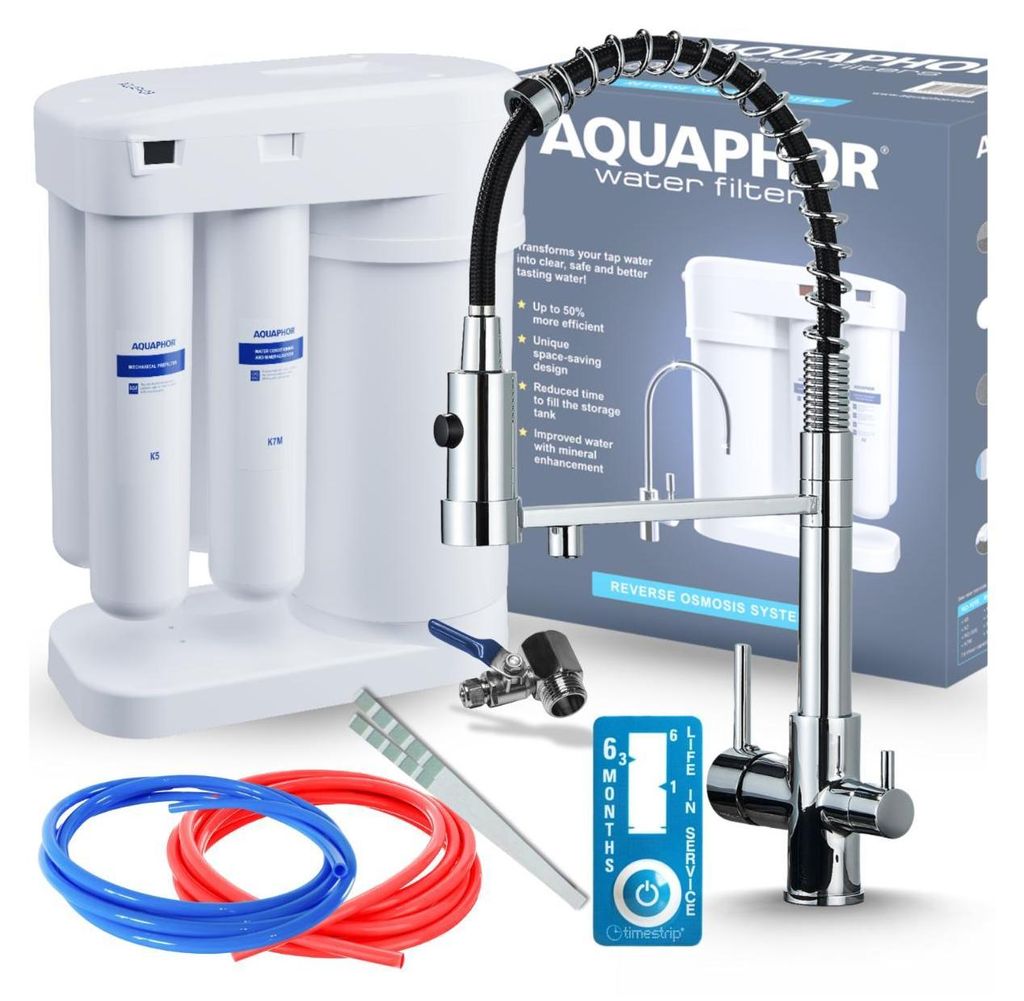 Robinet de cuisine 3 voies Ari Morion avec filtre à eau, Image du produit 