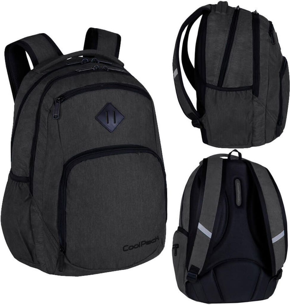 Schulrucksack mit zwei Fächern CoolPack Break 30L SNOW Produktbild 