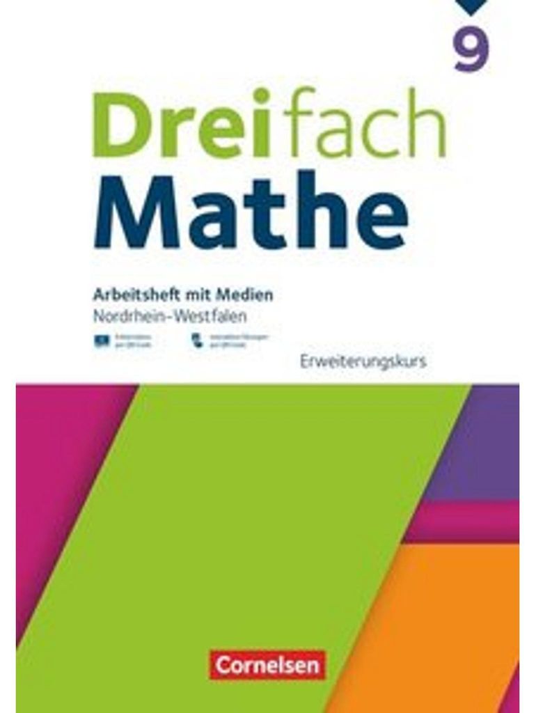 Dreifach Mathe 9. Schuljahr - Nordrhein-Westfalen - Ausgabe Produktbild 