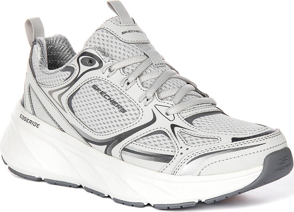 Skechers Edgeride Power In Grau für Damen – 6 UK - 39 EU - Produktbild 