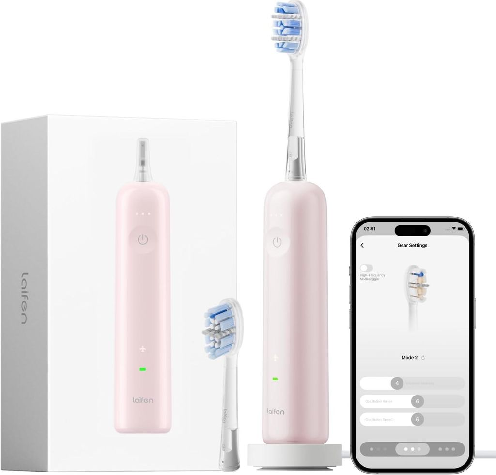 Brosse à dents électrique Laifen Wave Pro, avec Image du produit 