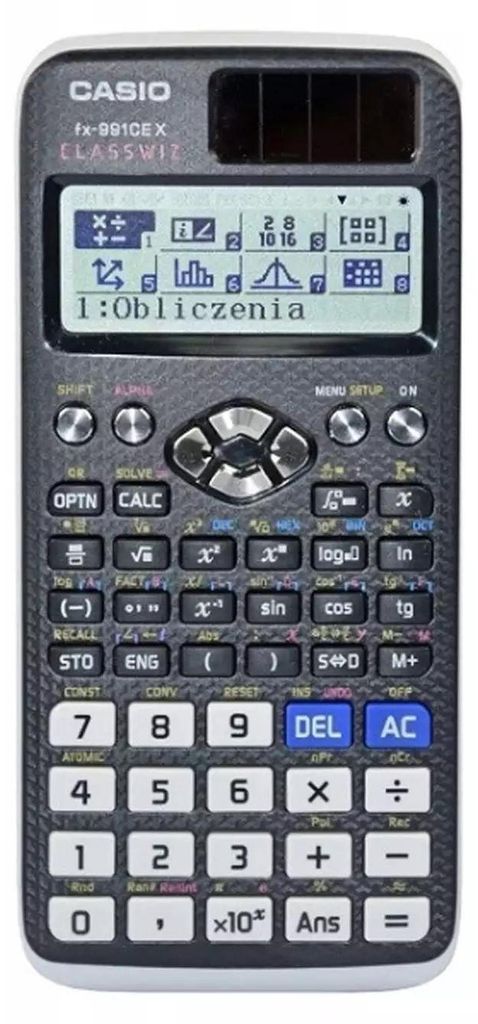 Casio Taschenrechner Scientific Fx 991Cex Classwiz Schwarz  Produktbild 