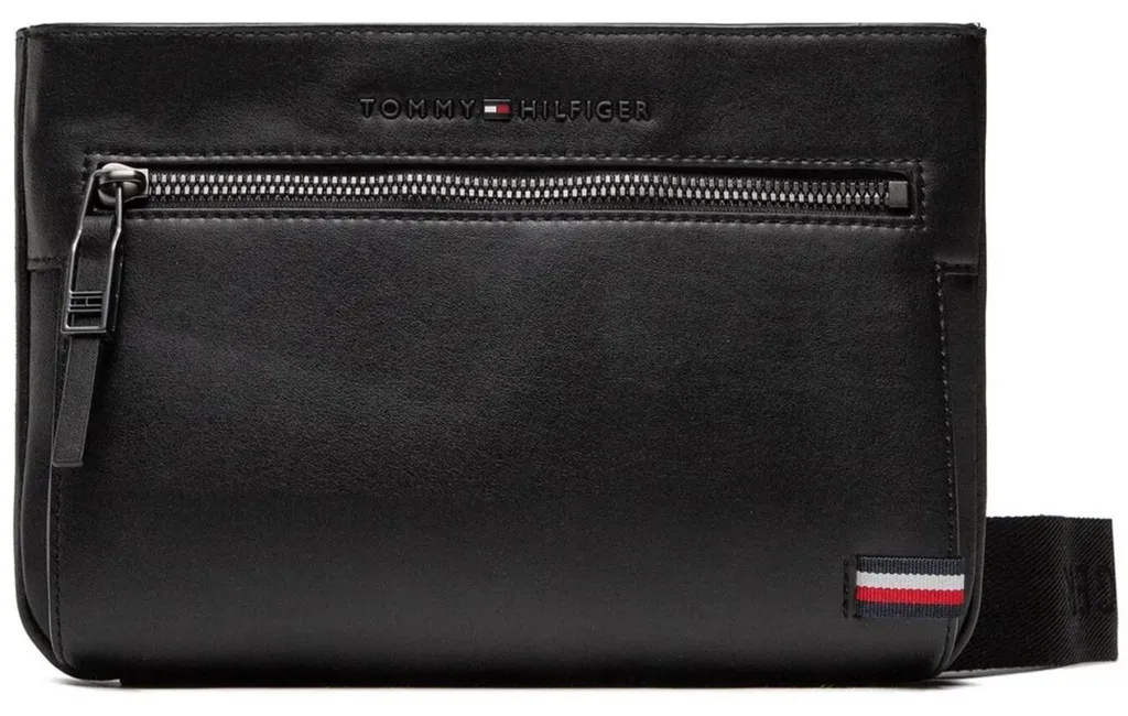 Sac Bandoulière Homme Tommy Hilfiger AM0AM09254 - Besace Compacte Noire