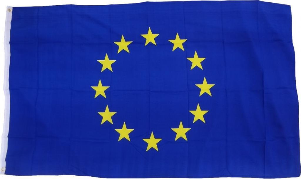 XXL Vlajka Európy 250 x 150 cm vlajka s 3 očkami 100g/m² Obrázok produktu 