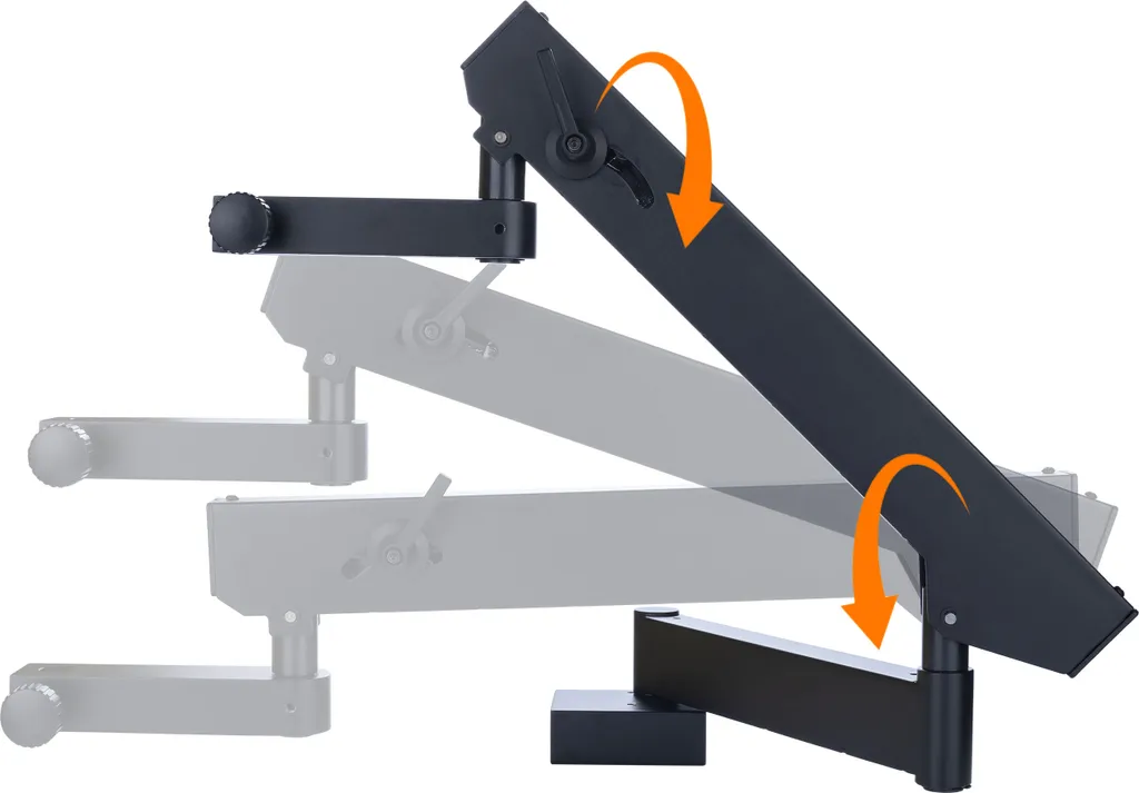 Support Microscope Grande Portée 770mm pour Réparation Électronique SMD - 3