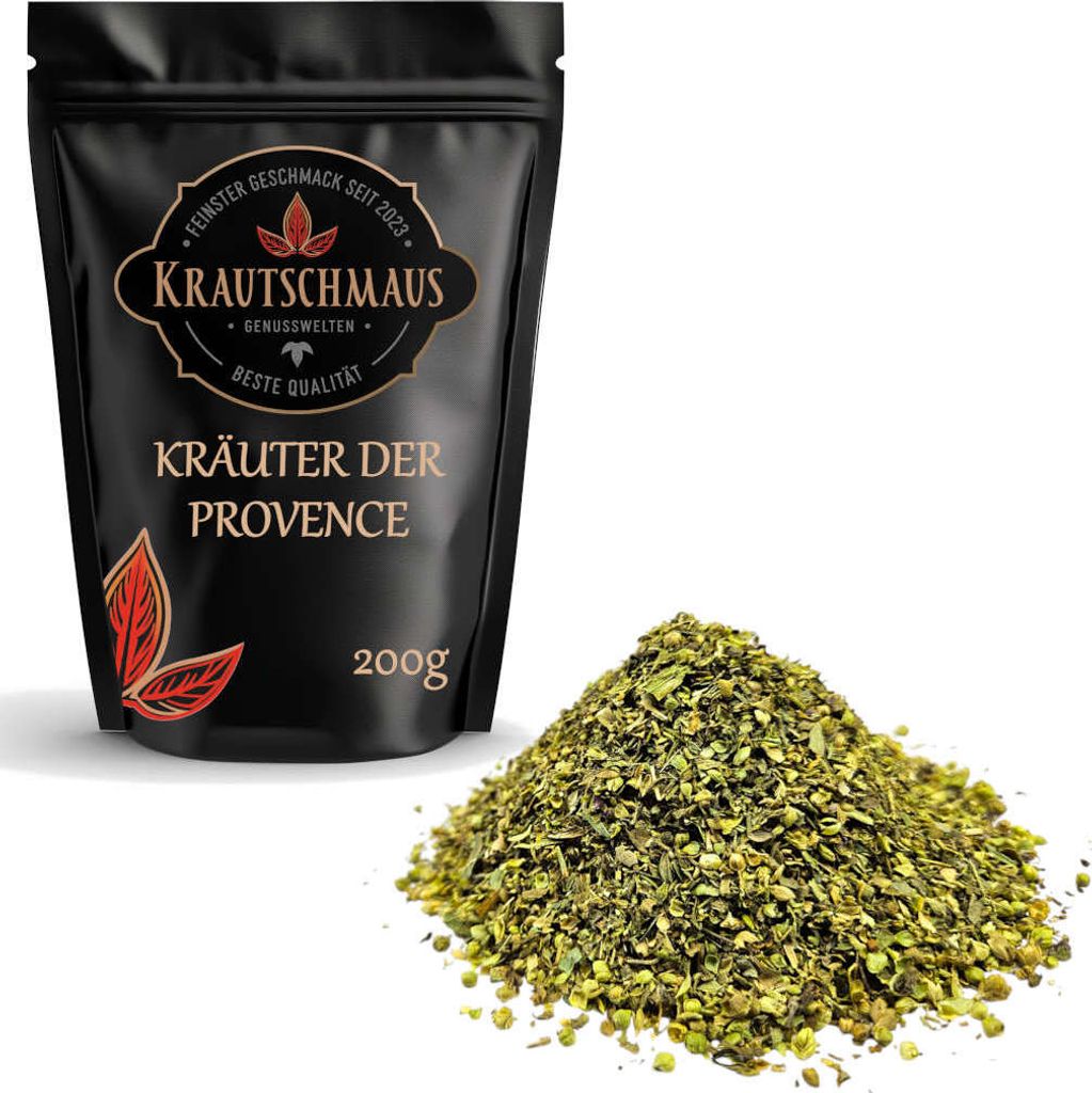 200g Kräuter der Provence von Krautschmaus, schonend Produktbild 