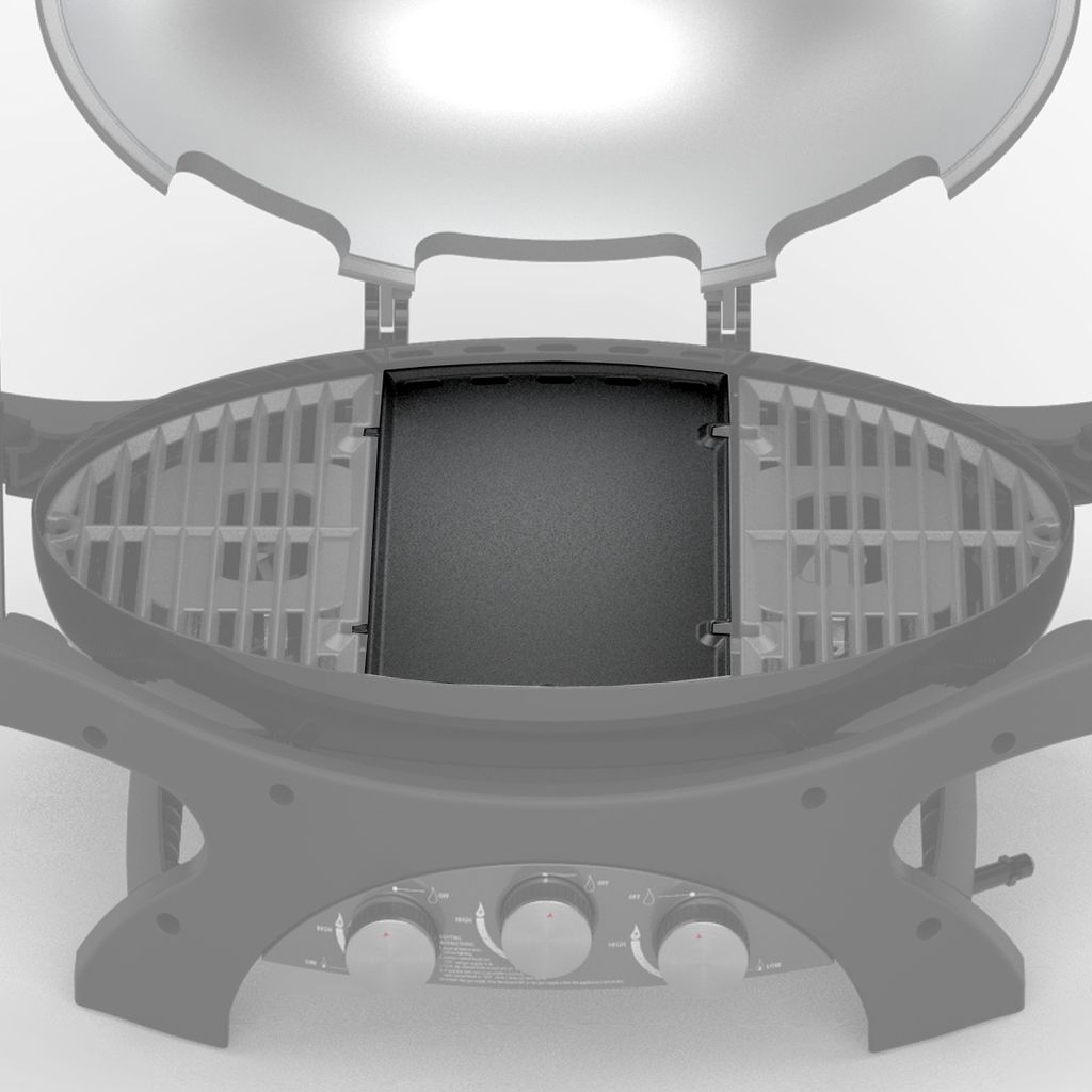 Pit Boss Wendebare Grillplatte in der Mitte Sportsman 3 (zu Image du produit 