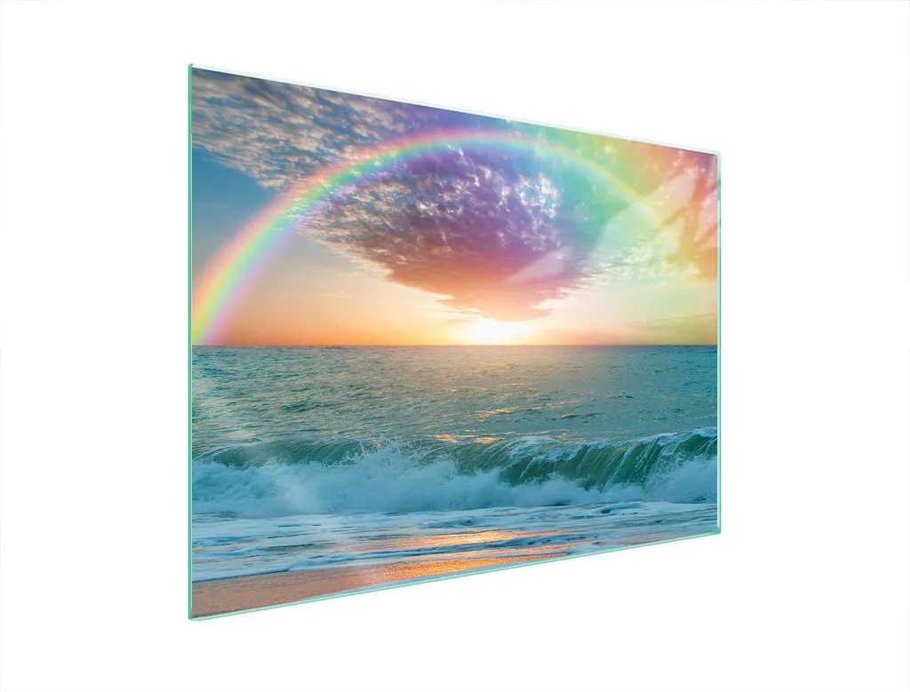 Piastra Di Protezione In Vetrina Per L'erda 70X52 Mare