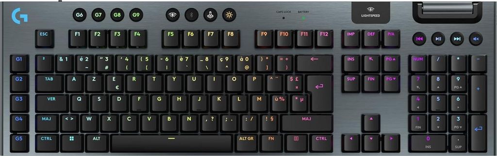 Logitech G G915 X - Tastatur - LIGHTSPEED - Hintergrundbeleuchtung