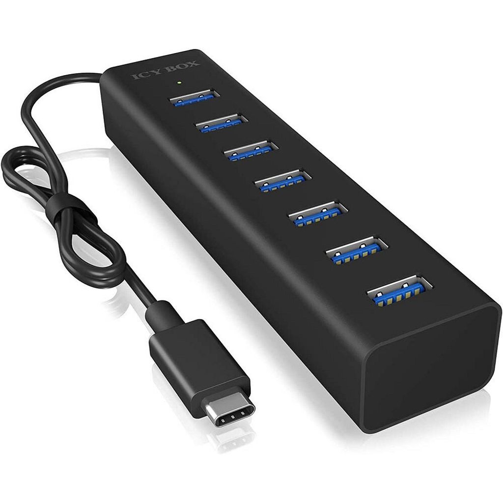 Hub 7-Port IcyBox USB 3.0 IB-HUB1700-C3 USB 3.0 Type-C (b) retail
