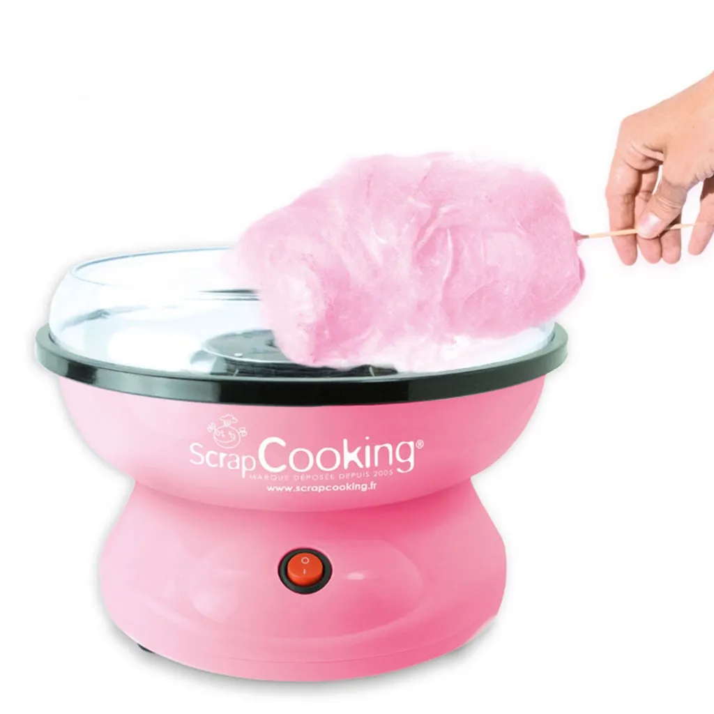 Machine à Barbe à Papa Puissante et Compacte pour Goûters d'Enfants