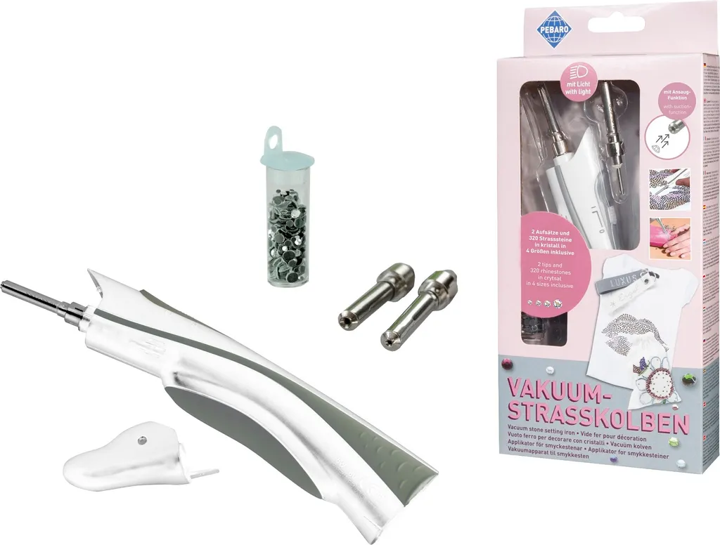 Pistolet à vide Pebaro pour modélisme avec système d'aspiration intégré
