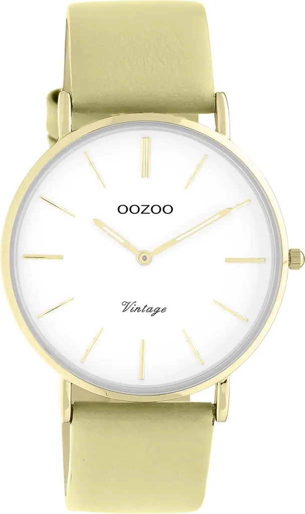 Montre Oozoo Vintage UOC20306 : Confort du Cuir et Style Rétro sans Compromis