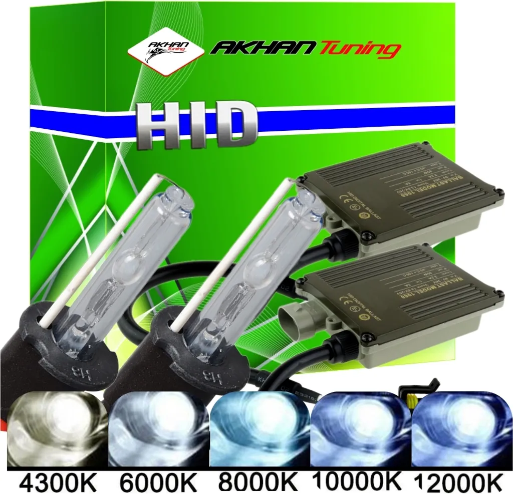 Kit de Conversion Xenon H3 12V avec Ballast Slim CanBus Anti-Erreur ODB