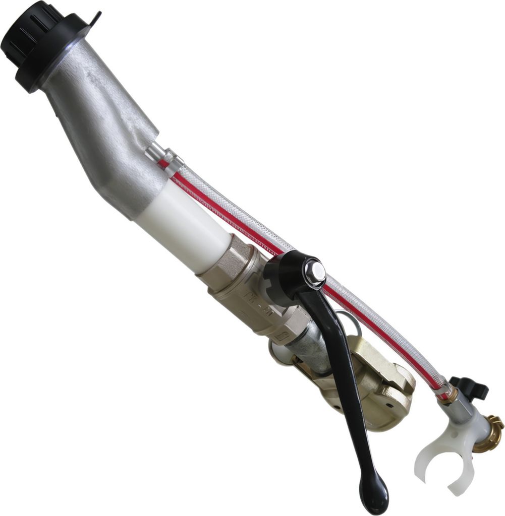 Feinputzgerät mit Kugelhahn 25cm Spritze Spritz Gerät Putz Maschine G4 Putzmaschine
