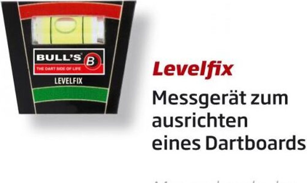 BULLS Levelfix Dartboard-Wasserwaage Produktbild 