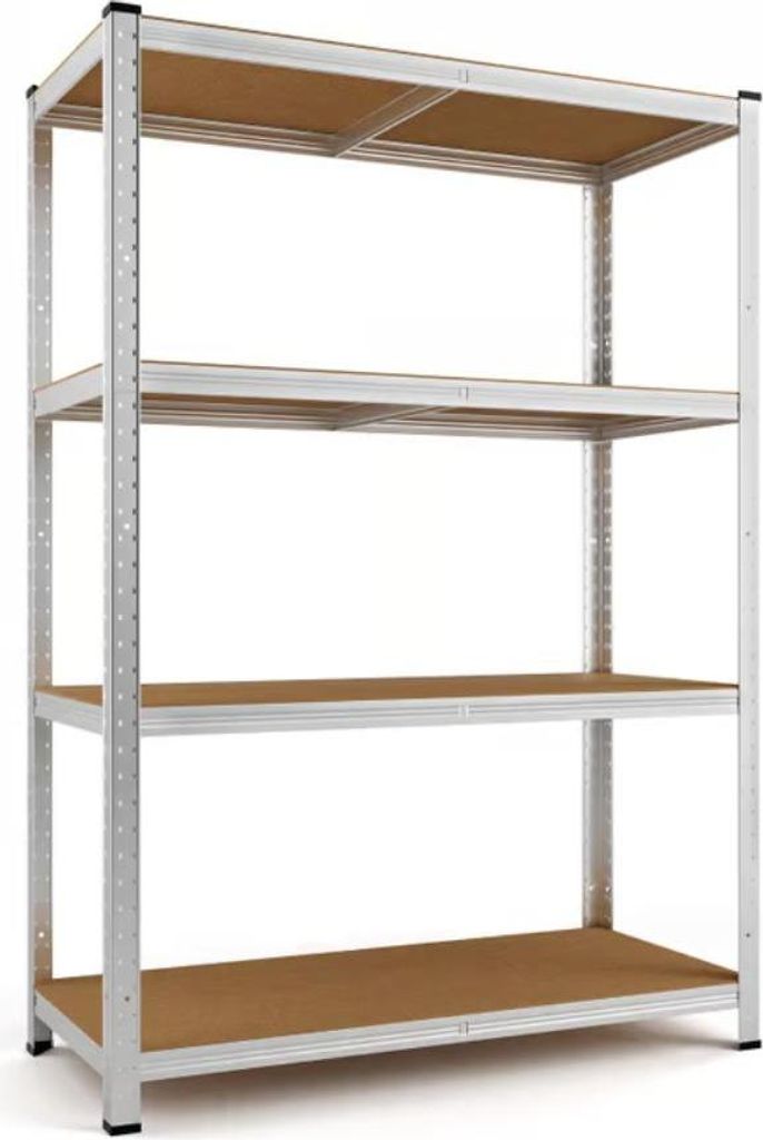 MONZANA® Schwerlastregal 160x90x40cm 700kg 4 MDF-Platten Produktbild 