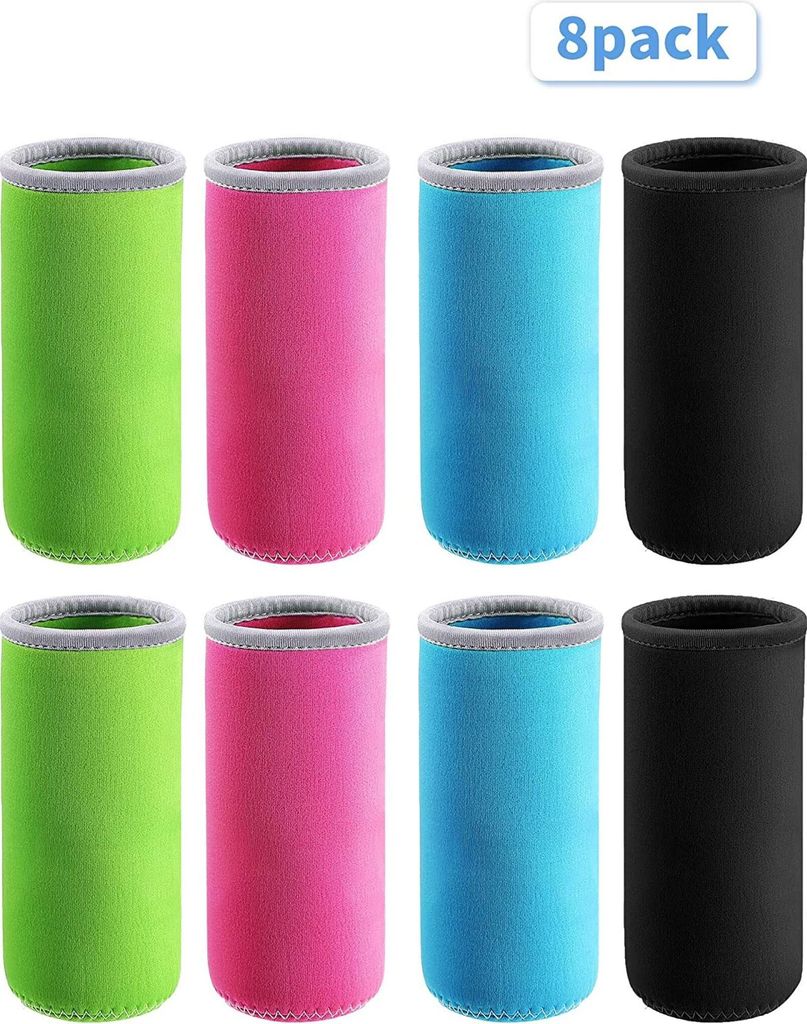 8 kusů neoprenového pouzdra na plechovku víko chladiče Obrázek produktu 
