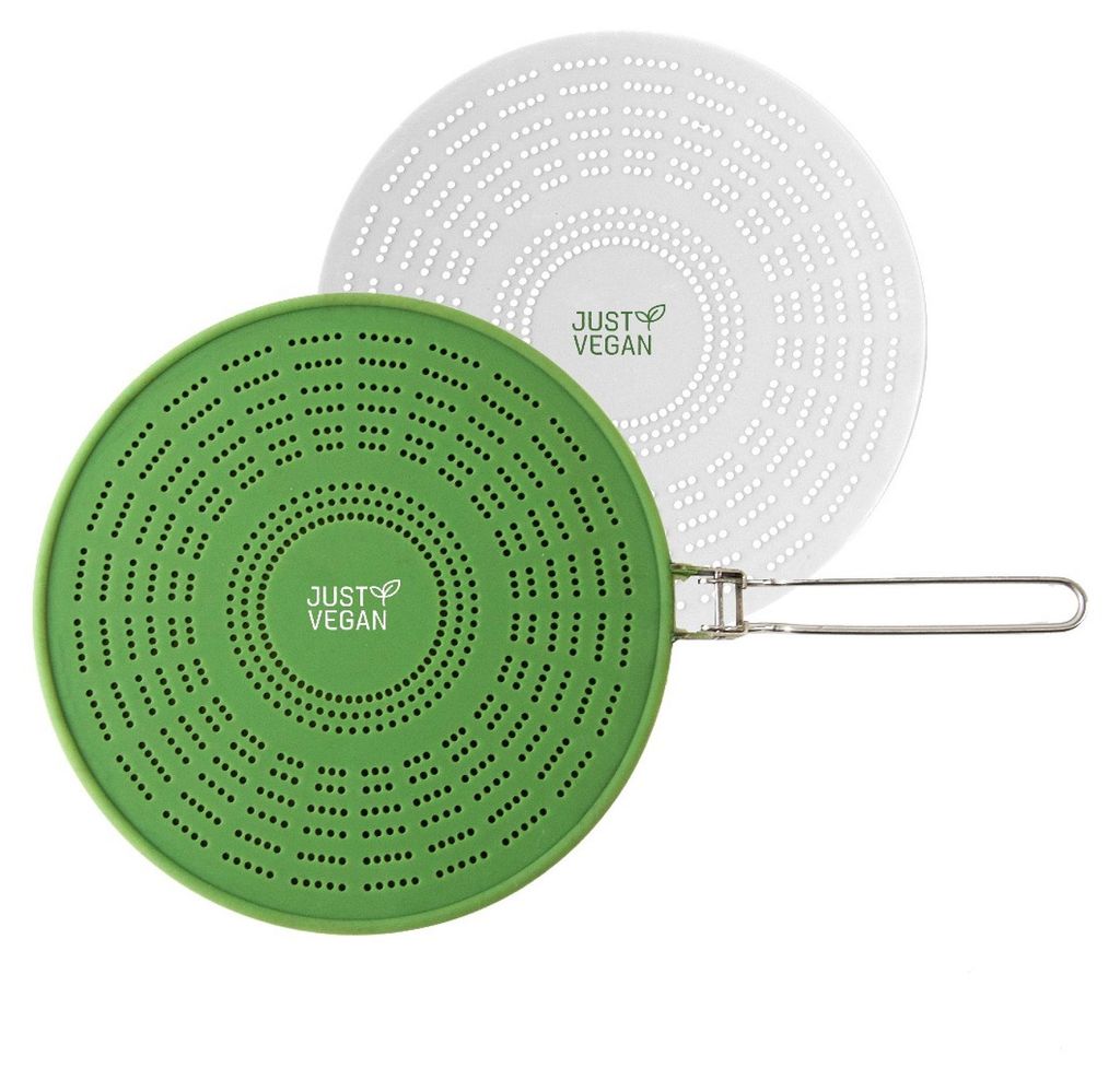 Just Vegan – Spritzschutz mit Kohlefilter – 29 cm Produktbild 