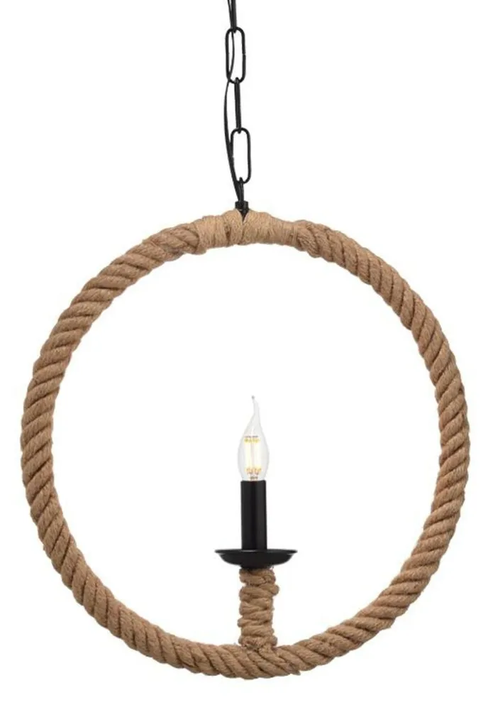 Luminaire Suspendu Industrielle 563461PCR en Cuivre Rose Brillant ACA