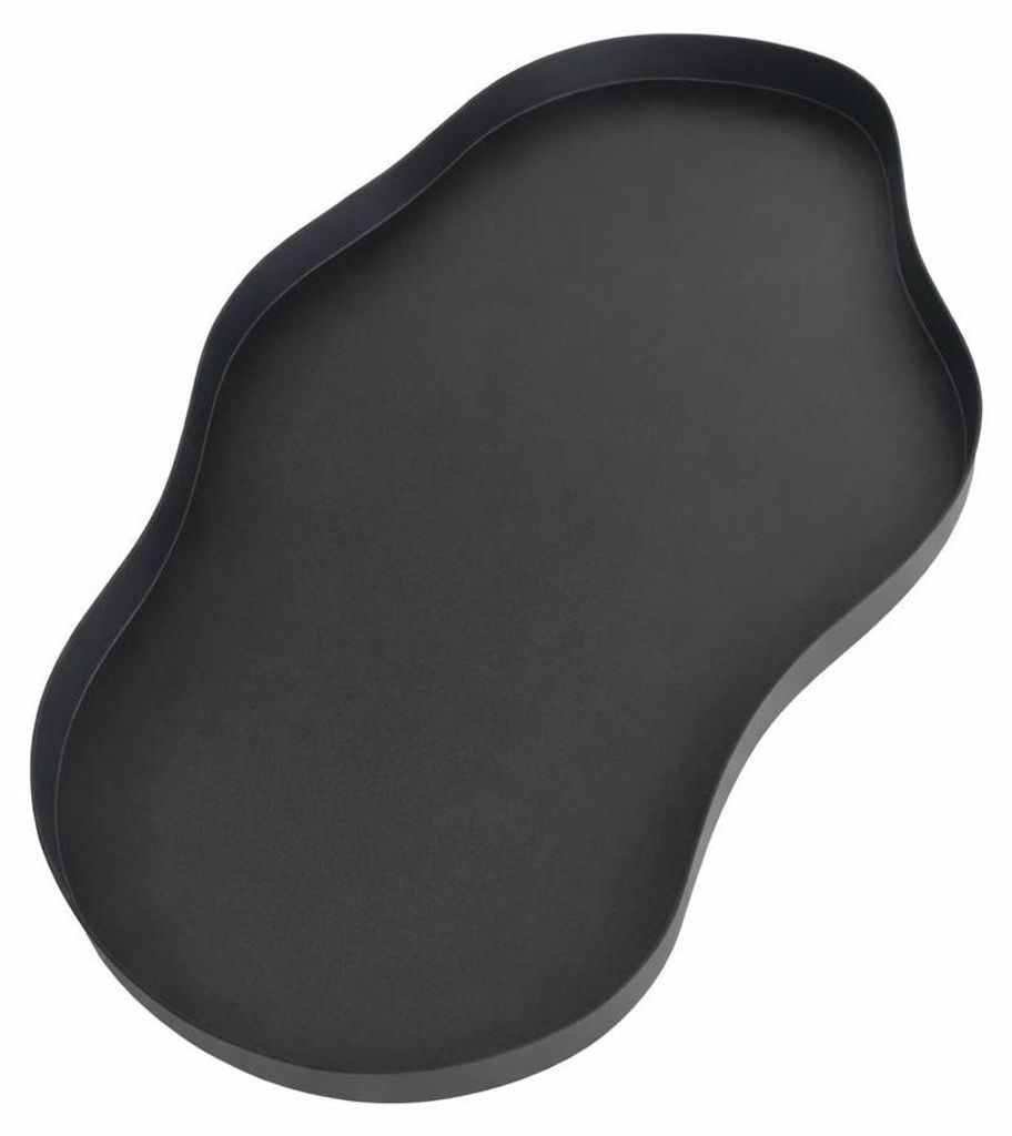 Plateau en métal LOFT42 Serva – Noir – 65 x 37 Image du produit 