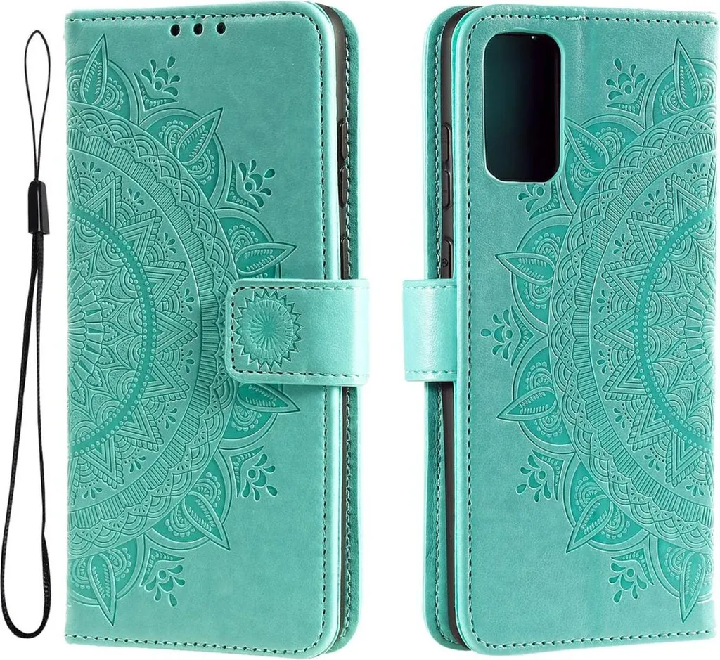 Custodia Samsung A53 5G Mandala: Cover a Libro in Pelle con Portacarte