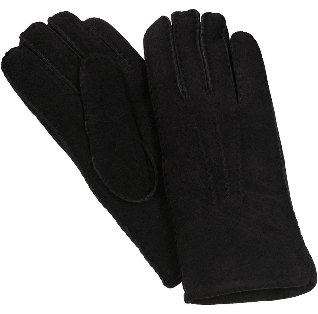 Harrys-Collection Uni Lammfell Handschuhe handgenäht, Produktbild 