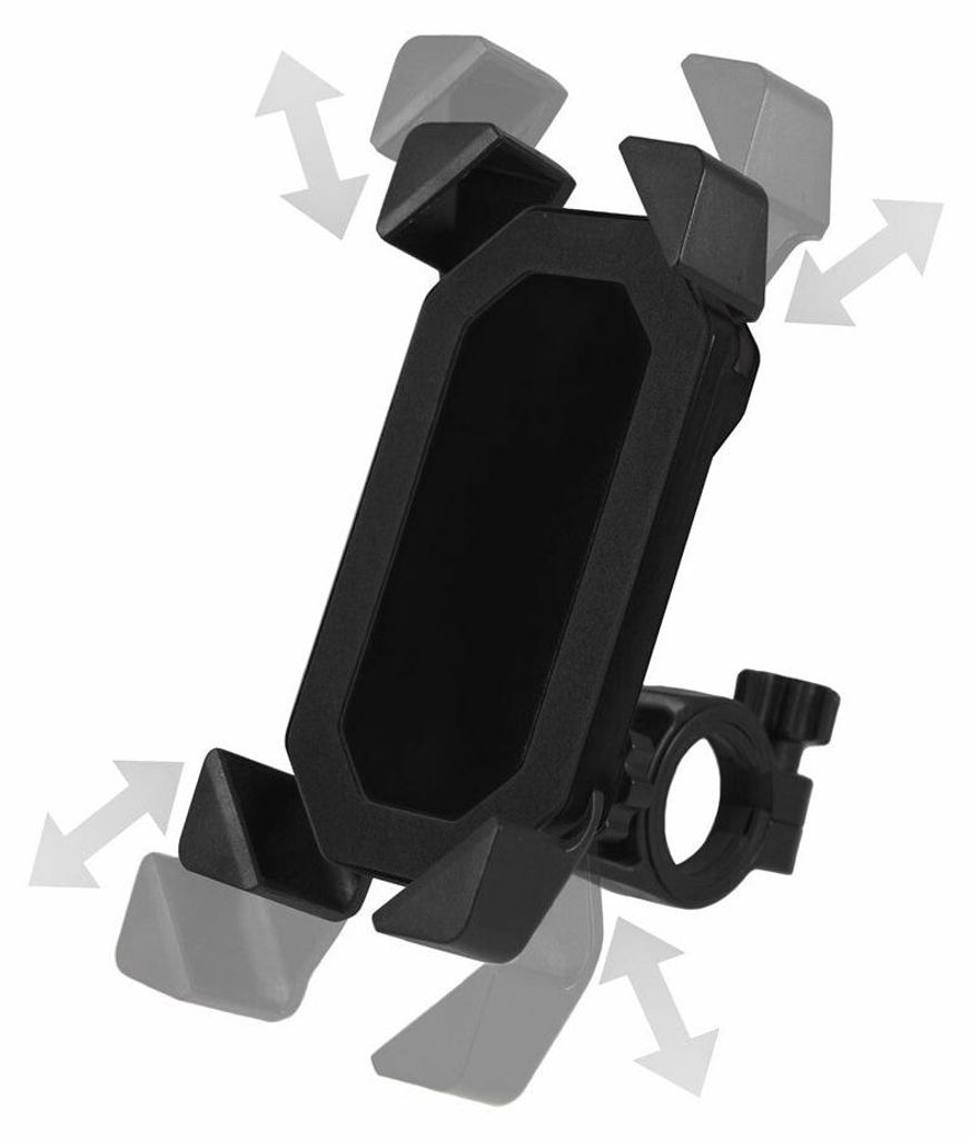 Mirage Fahrrad Smartphone / Handy Lenkerhalterung universal schwarz
