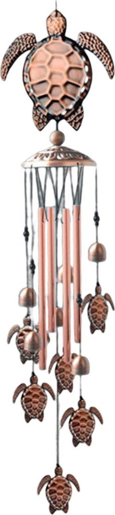 1 Set Wind Chime Exquisit Vintage Decorative Metal Angel Windbell Hängende Ornament Decor Home Supply-D