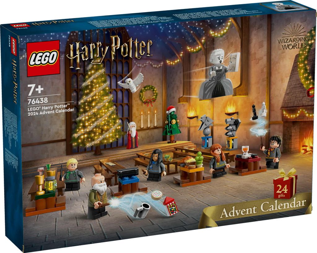 LEGO Harry Potter Adventskalender 2024, Hogwarts Produktbild 