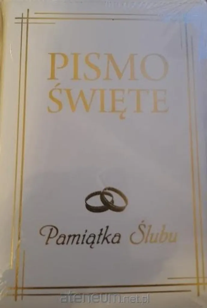 Pismo Święte Bible Blanche avec Étui de Protection Élégant pour Prière