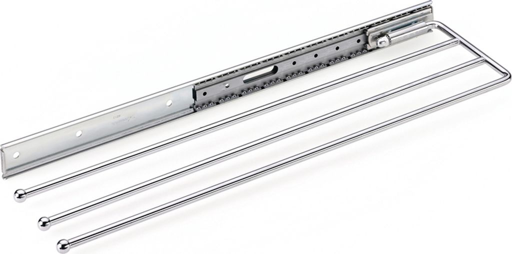 Porte-serviettes Naber De Luxe S, 3 bras, 145 mm, chromé Image du produit 