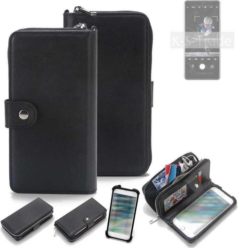 K-S-Trade 2in1 Handyhülle Schutzhülle kompatibel mit Xiaomi 12 Pro Dimensity & Portemonnee Cover Handy Hülle Case Etui Geldbörse Wallet Bookstyle