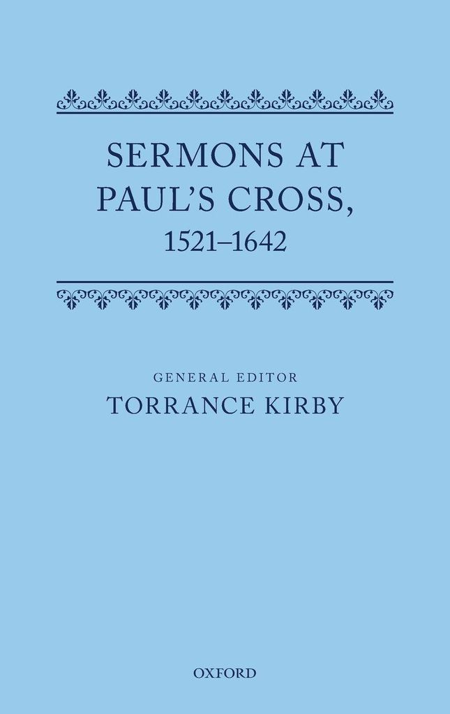Sermons at Paul's Cross, 1521-1642