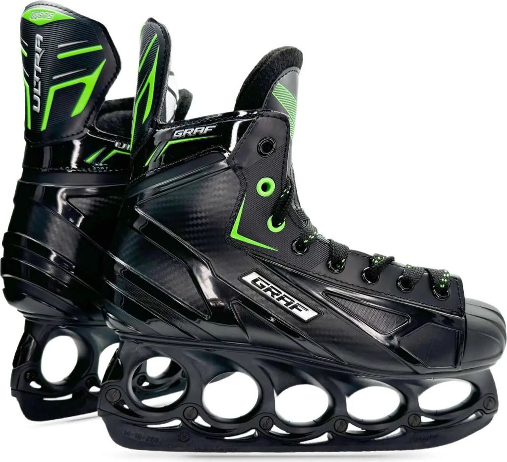 tblade Schlittschuhe Graf G875 Black Edition Freestyle Schlittschuh Größe 40