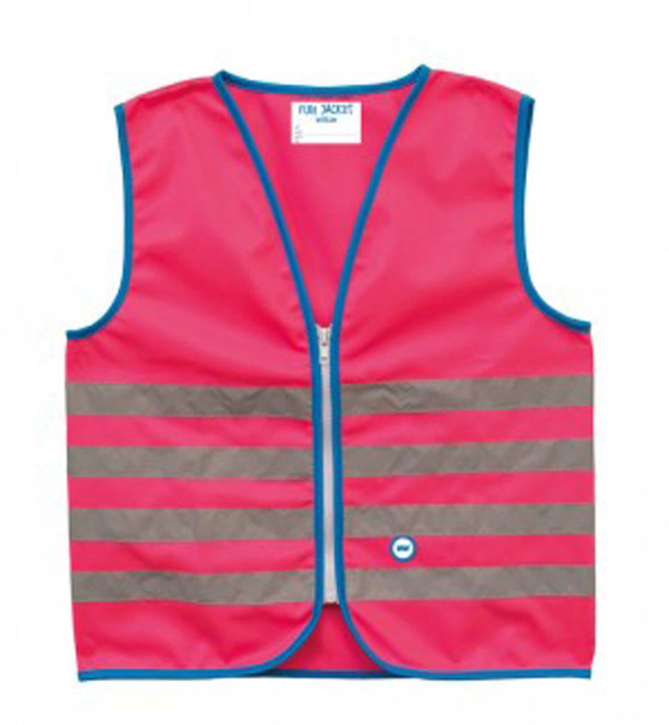 Wowow Reflex-Kinderweste Fun Jacket , Pink, Gr.M