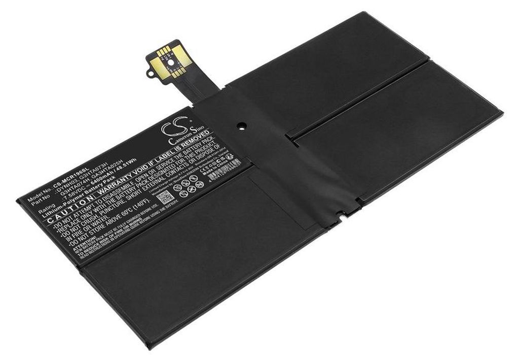 Akku für Microsoft Surface Pro 7 Plus, Pro 7 1960, 6400mAh, Produktbild 