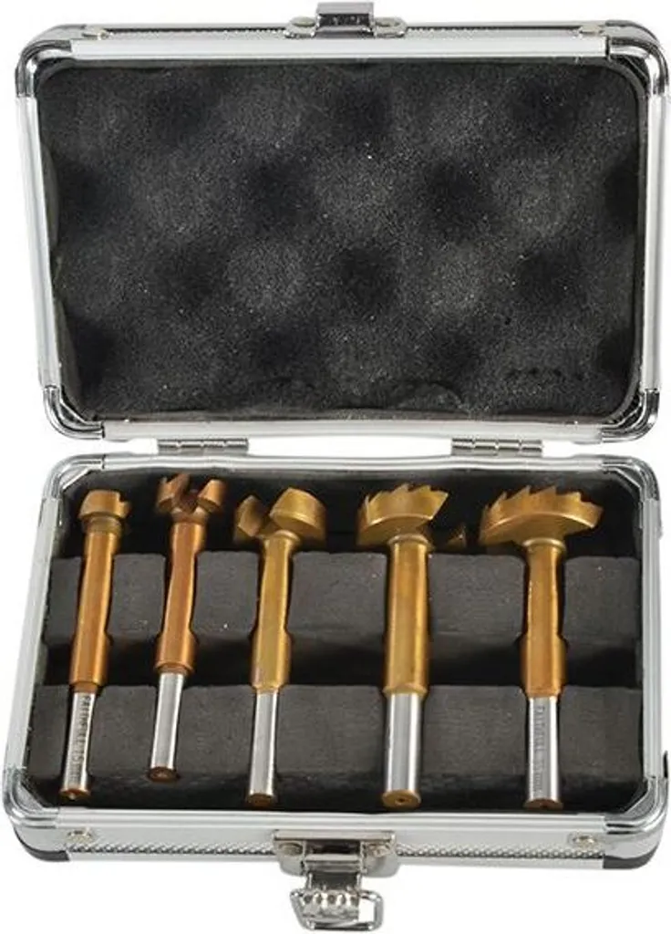 Jeu d'embouts Forstner Faithfull 5 pièces 15-35mm pour perçage net