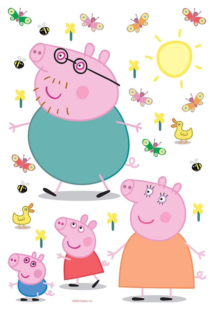 AG Design Wandstickers Peppa Pig, 42.5 x 65 cm Produktbild 