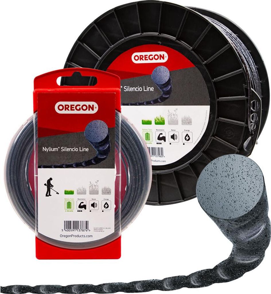 Oregon Nylium Silencio Trimmerfaden 2,0 mm x 126 m ( 800009 Produktbild 