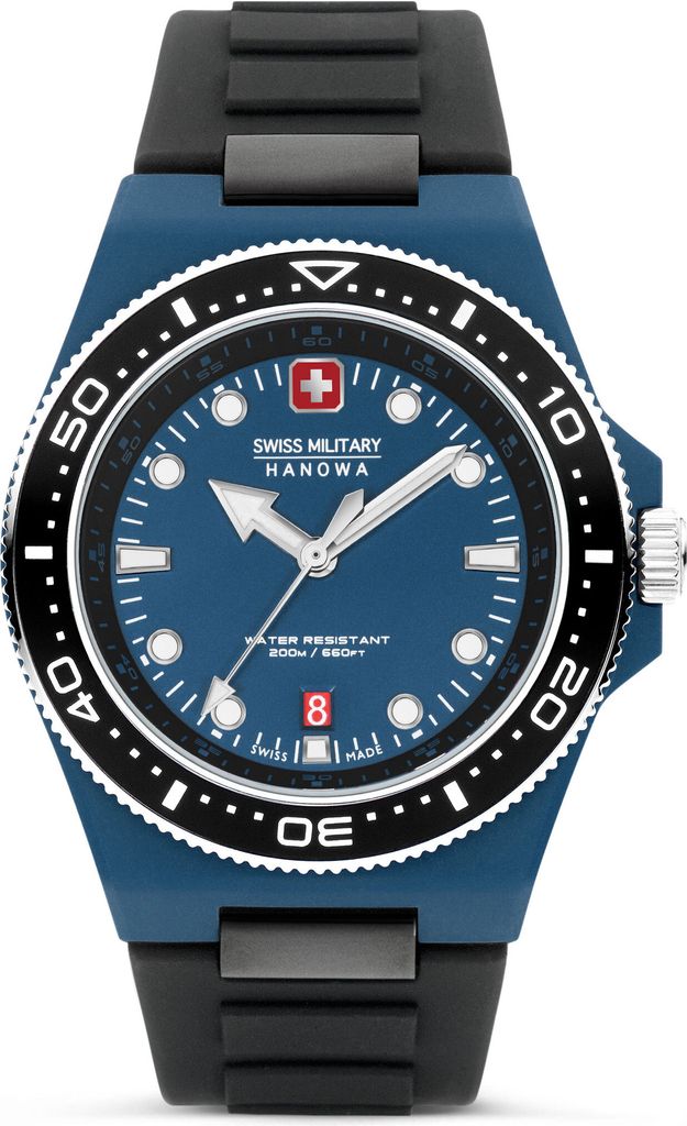 Swiss Military Hanowa SMWGN0001184 Herrenuhr Ocean Pioneer 45mm 20ATM