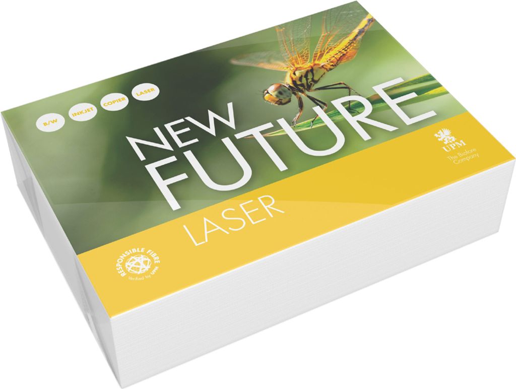 NEW FUTURE Multifunktionspapier DIN A5 80 g/qm weiß Produktbild 