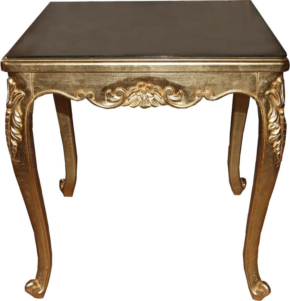 Casa Padrino Barock Luxus Esstisch Gold 200 cm x 100 cm- Esszimmer Tisch - Italy